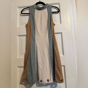 Homage Suede Dress